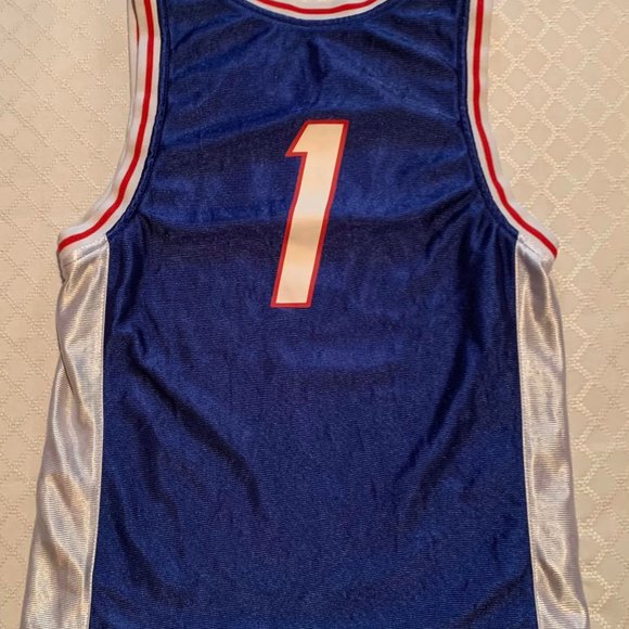 Boys/Youth Size 8    2 Pc Jersey Set    Tank & Shorts - Picture 3 of 5